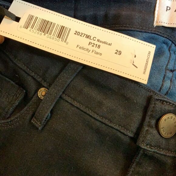 PARKER SMITH Felicity Flare In Nautical Dark Jeans - Picture 5 of 5